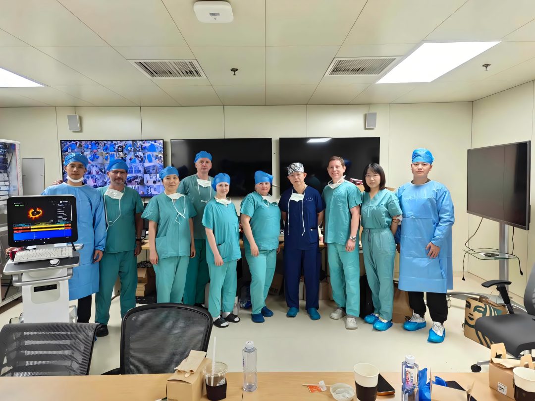 Einführung des OCT-Austauschs in die klinische Praxis im Beijing Fuwai Krankenhaus
